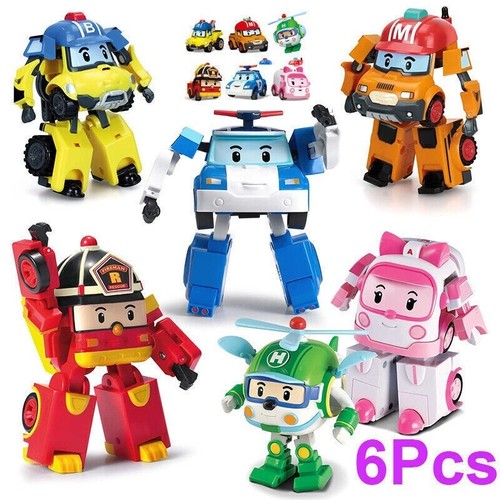 Academy robocar toys poli - 6x,