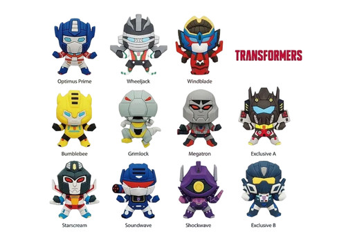 Transformers figural bag clip - transformers,