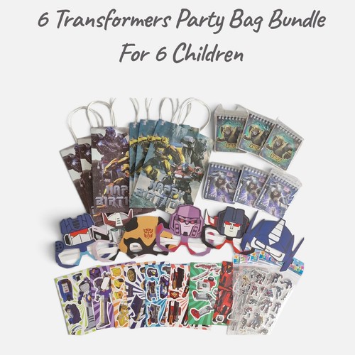Transformers party bags - transformers,