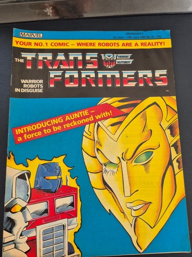 Transformers marvel uk - g1,