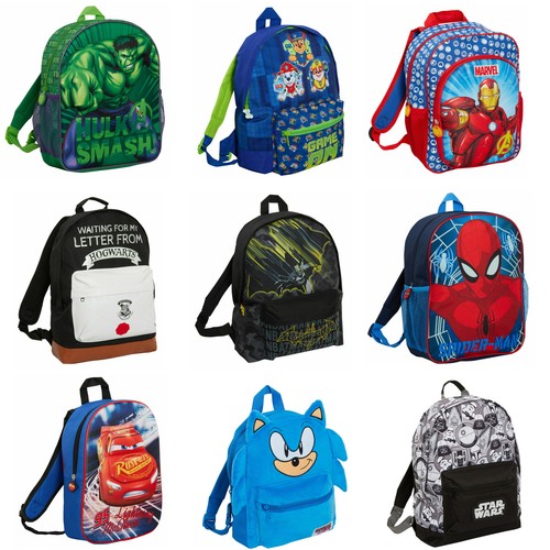 Boys character backpack - boys, kids