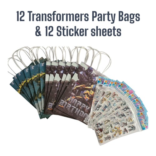 Transformers paper party - paper,